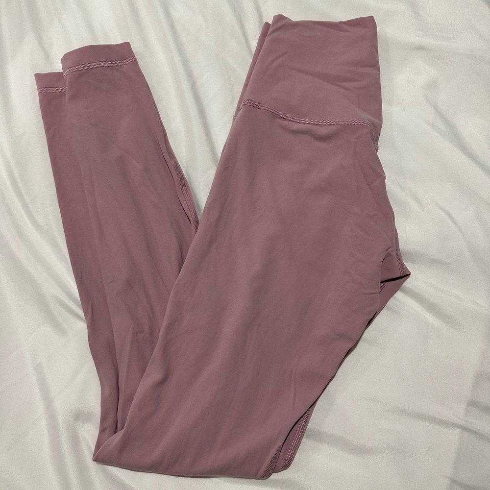 Light Pink Lululemon Leggings